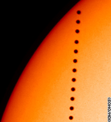 Mercury Transit - CNN Image