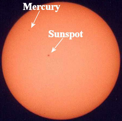 Mercury Transit - Dave McCracken Image